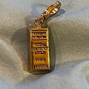 Juicy Couture Gold Bar Charm